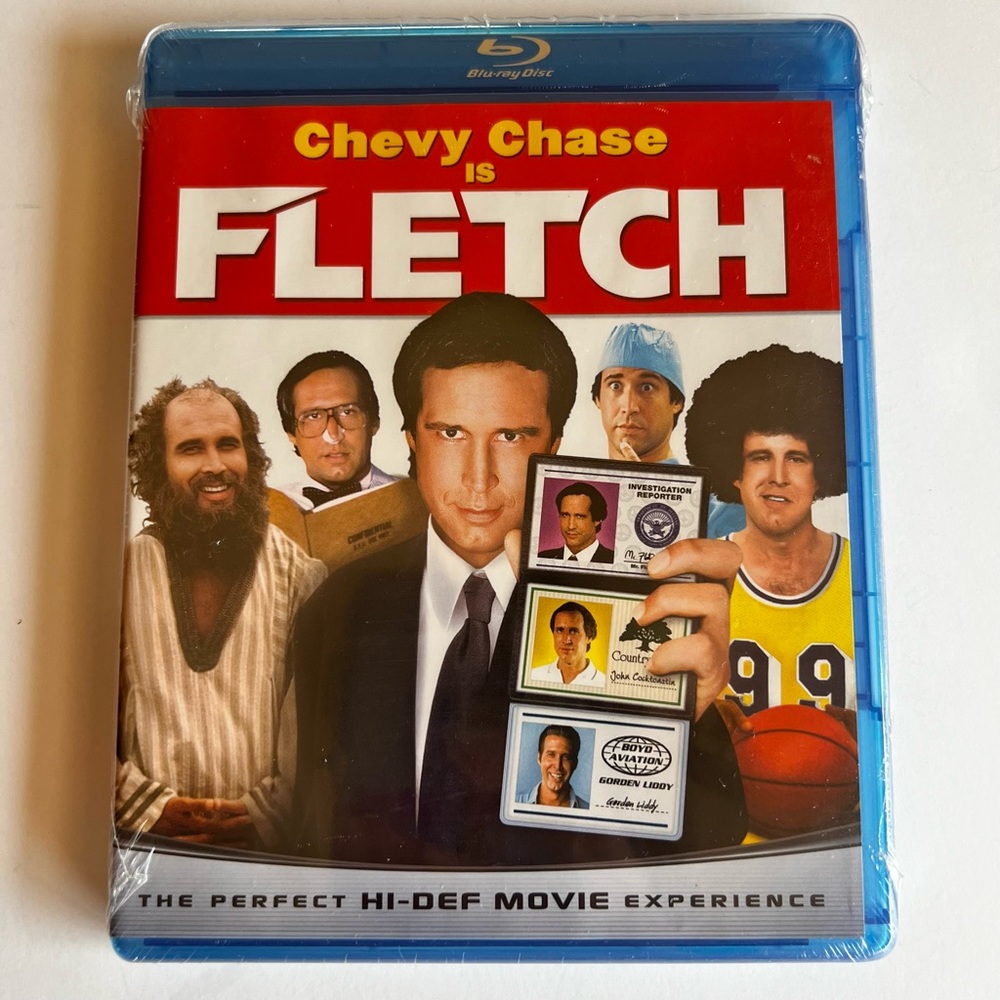3/$15 FLETCH Blu Ray Disc New and Sealed Stars Chevy Chase